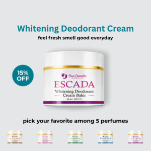 Natural Whitening Deodorant Cream Palm