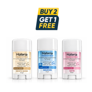Buy 2 Get 1 Free Natoria Natural Deodorant Stick