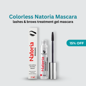Lash and brow treatment and nourishing colorless mascara