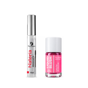 Natoria Treatment Colorless Mascara & Liquid Blush Tint.