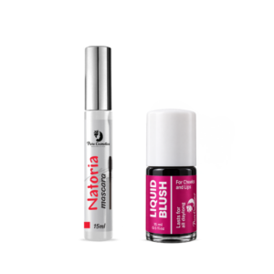 Natoria Treatment Colorless Mascara & Liquid Blush Tint.