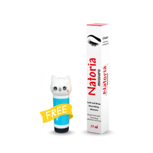 mascara + lip balm 1 Natoria Treatment mascara + 1 Free Lip balm