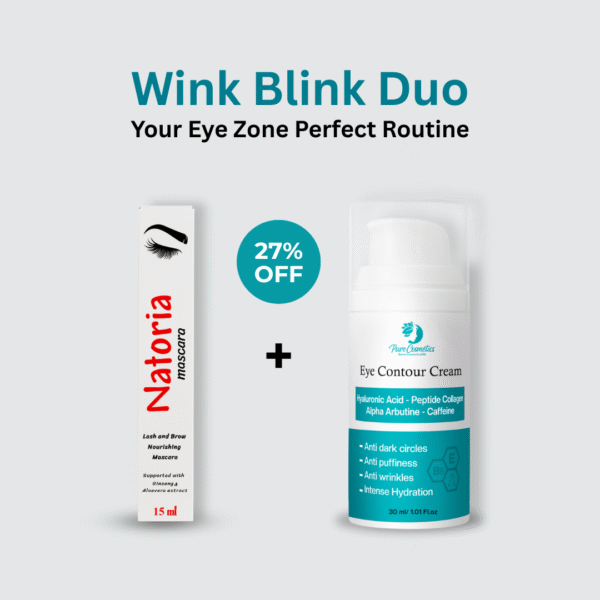 wink blink duo Wink Blink Duo ( Natoria Mascara + Eye Cream ) - 27% off