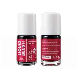 Red tint Red Liquid Blush